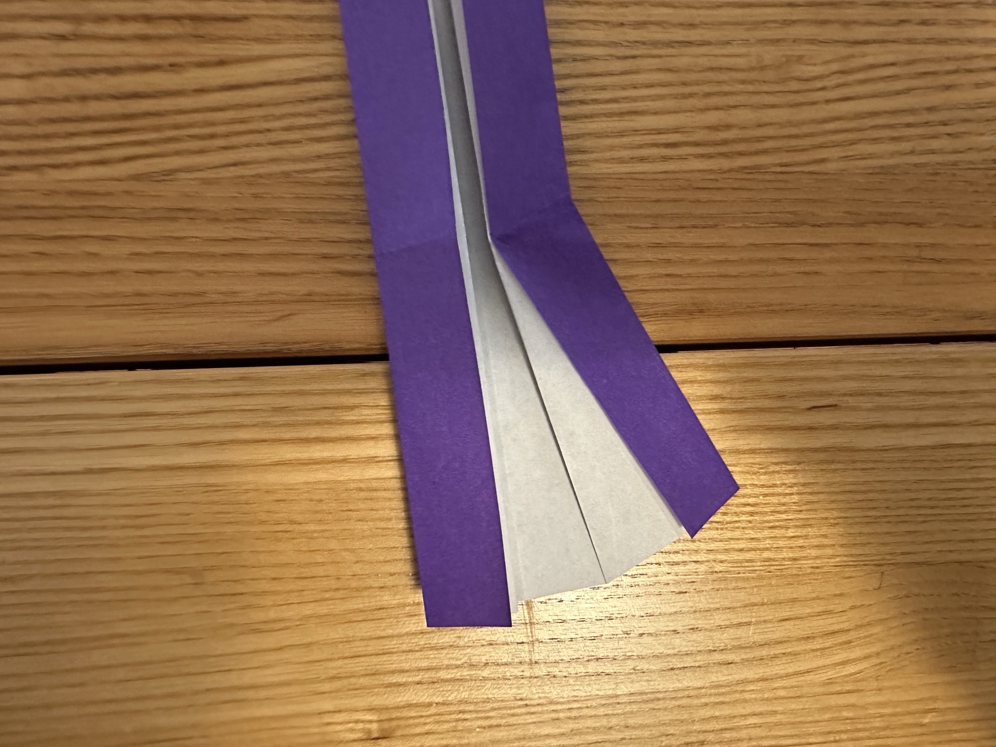 Origami dress step 7